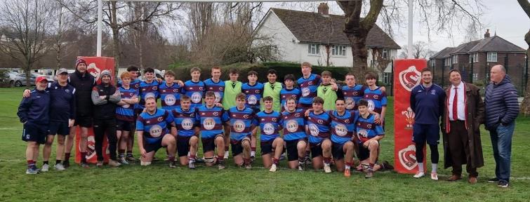 Deri and co in the Crawhays Youth team